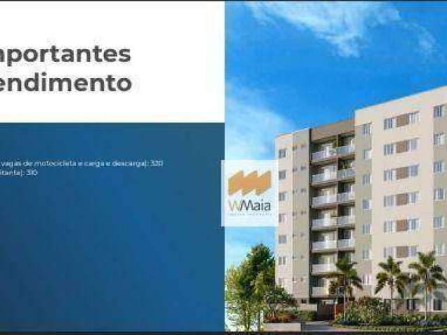 Apartamento com 2 dormitórios à venda, 53 m² - Campo Redondo - São Pedro da Aldeia/RJ