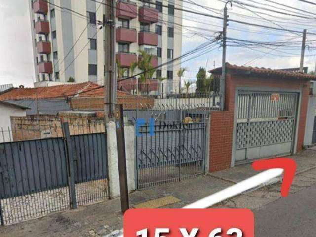 Terreno à venda, 945 m² por R$ 2.199.990,00 - Freguesia do Ó - São Paulo/SP