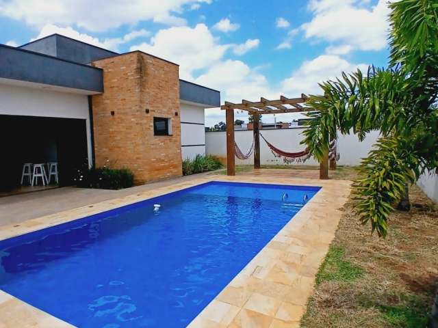 Casa térrea 4 dorm. sendo 2 suítes,  piscina Ninho Verde 2 Pardinho SP