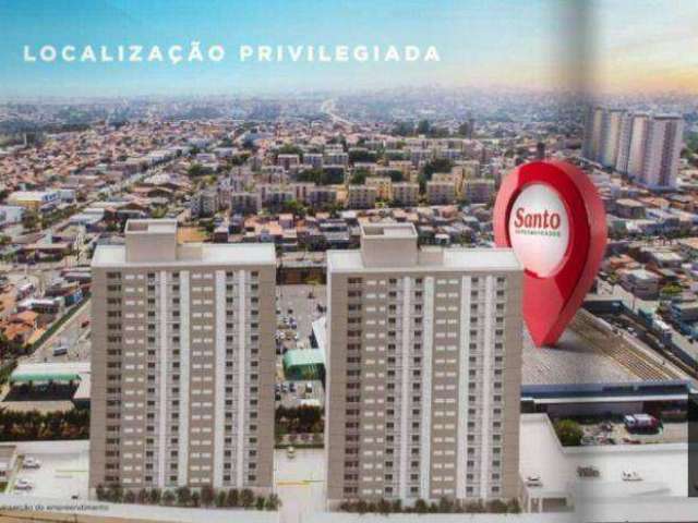 Apartamento com 2 dormitórios à venda, 50 m² por R$ 192.000,00 - Jardim Abatiá - Sorocaba/SP