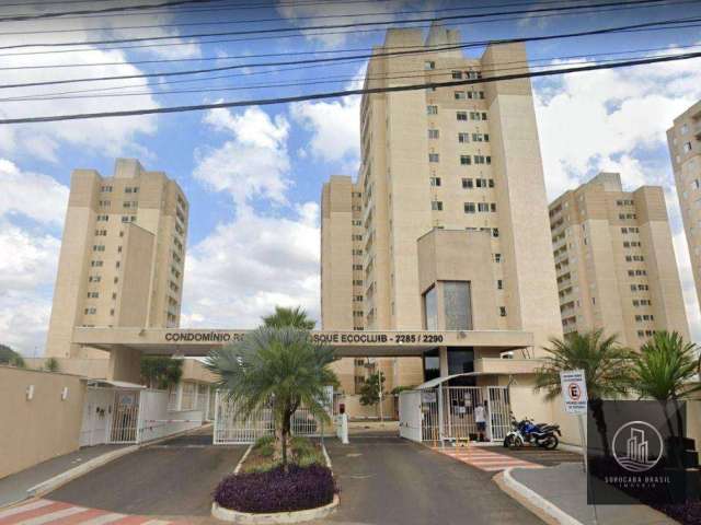 Apartamento com 2 dormitórios à venda, 53 m² por R$ 250.000,00 - Condomínio Reserva do Bosque Ecoclube - Sorocaba/SP