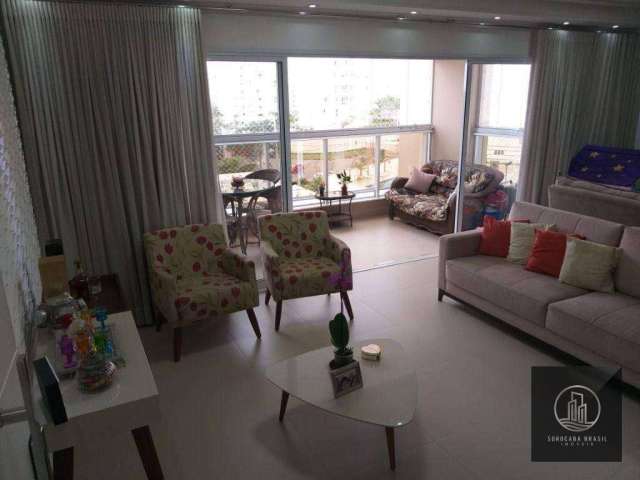 Apartamento com 3 dormitórios à venda, 140 m² por R$ 1.277.000,00 - Parque Campolim - Sorocaba/SP