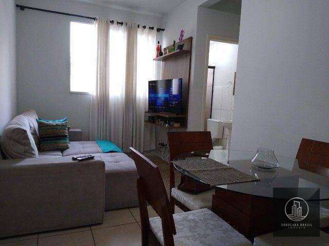 Apartamento com 2 dormitórios à venda, 49 m² por R$ 185.000 - Vila Jardini - Sorocaba/SP