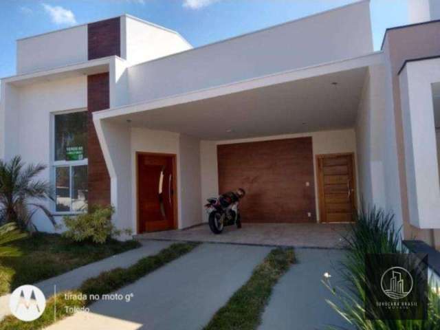 Casa com 3 dormitórios à venda, 123 m² por R$ 730.000 - Condomínio Reserva Ipanema - Sorocaba/SP