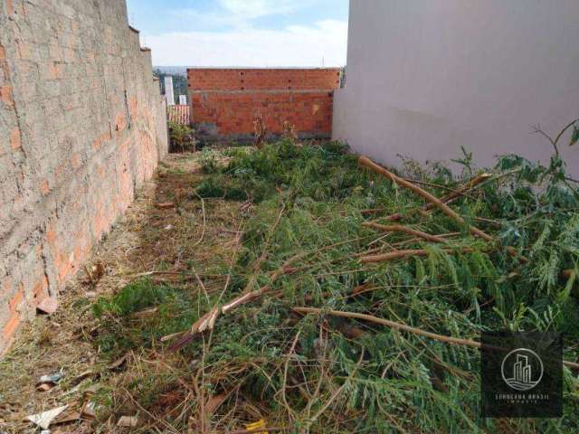 Terreno à venda, 140 m² por R$ 106.000 - Altos da Fortaleza - Votorantim/SP