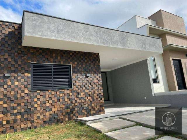 Casa com 3 dormitórios à venda, 109 m² por R$ 699.000,00 - Terras de São Francisco - Sorocaba/SP