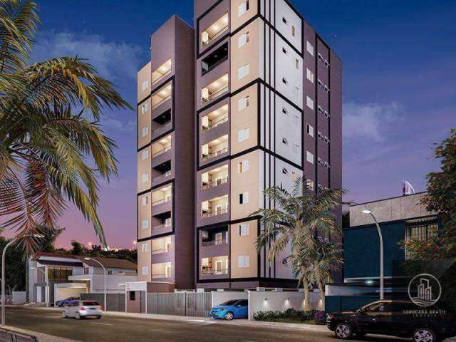 Apartamento com 2 dormitórios à venda, 51 m² por R$ 254.000,00 - Jardim Simus - Sorocaba/SP