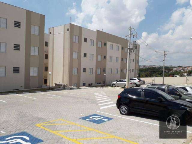 Apartamento com 2 dormitórios à venda, 43 m² por R$ 180.000 - Caguaçu - Sorocaba/SP