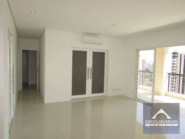 Apartamento com 3 dormitórios, 196 m² - venda por R$ 2.250.000,00 ou aluguel por R$ 11.200,00/mês - Condomínio Único Campolim - Sorocaba/SP