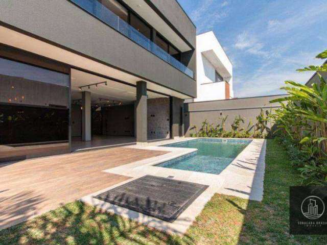 Sobrado com 4 dormitórios à venda, 410 m² por R$ 3.000.000,00 - Alphaville Nova Esplanada I - Votorantim/SP