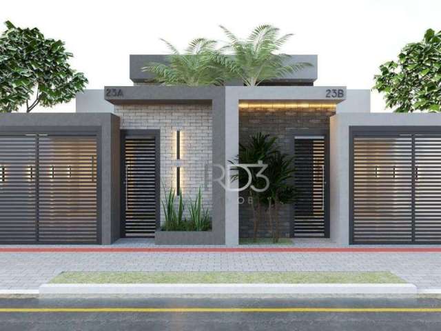 Casa com 3 dormitórios à venda, 130 m² por R$ 650.000,00 - Columbia - Londrina/PR