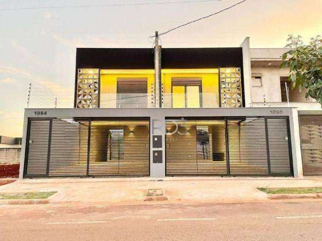 Casa com 3 dormitórios à venda, 125 m² por R$ 690.000,00 - Abussafe - Londrina/PR