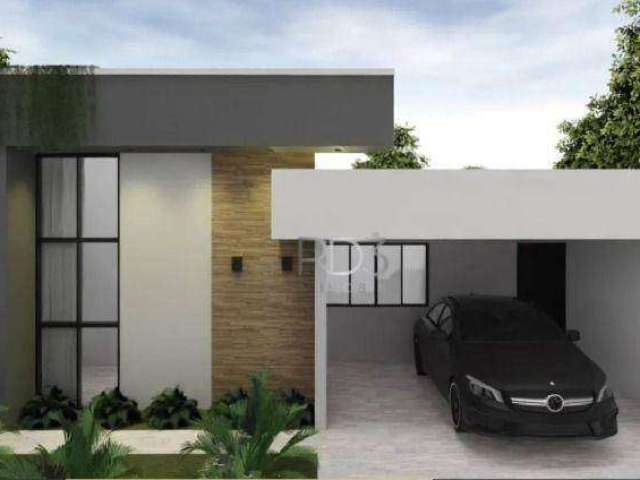 Casa com 3 dormitórios à venda, 118 m² por R$ 550.000,00 - Residencial Abussafe - Londrina/PR