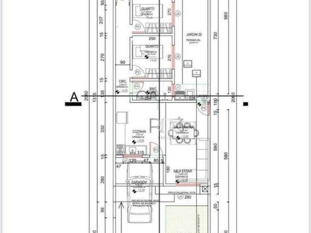 Casa em construção com 3 dormitórios à venda, 67 m² por R$ 320.000 - Gleba Esperança - Londrina/PR