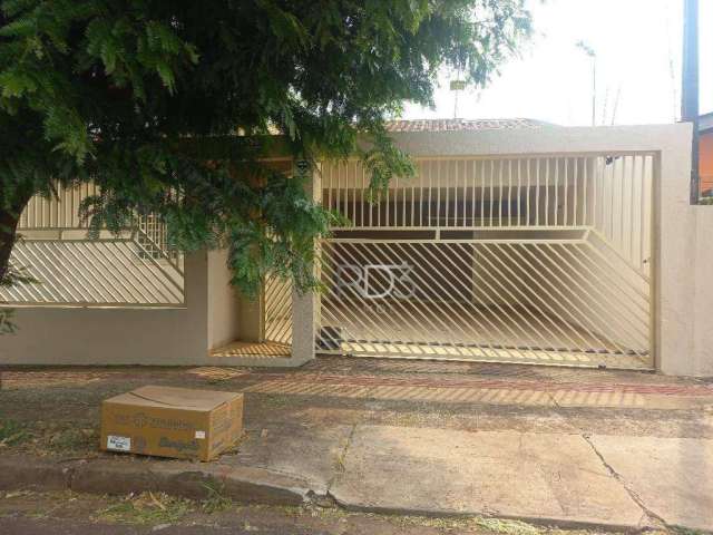 Casa com 3 dormitórios para alugar, 156 m² por R$ 2.750,00/mês - Califórnia - Londrina/PR