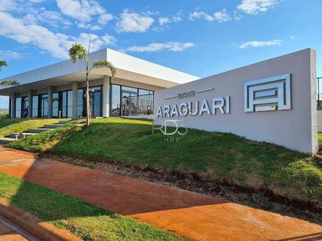 Terreno à venda, 256 m² por R$ 225.000,00 - Parque Tauá - Cond. Araguari - Londrina/PR