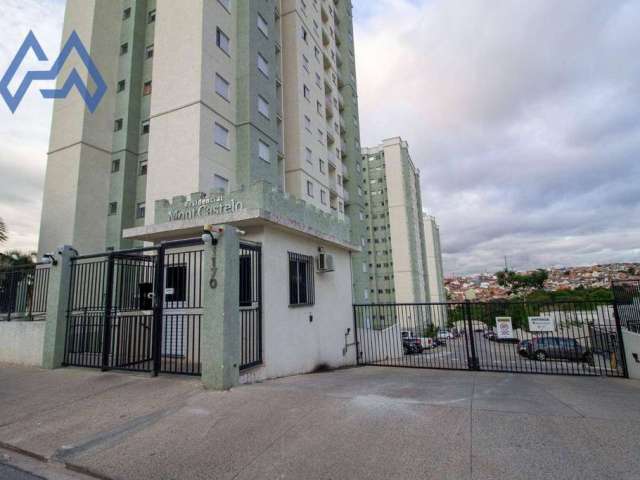 Apartamentos com 2 dormitórios, 46 m² - venda por R$ 250.000 ou aluguel por R$ 2.121/mês - Residencial Mont Castelo - Sorocaba/SP