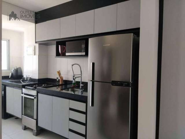 Apartamento com 2 dormitórios à venda, 46 m² por R$ 290.000,00 - João Aranha - Paulínia/SP