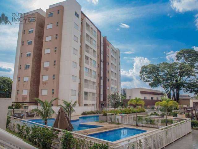 Apartamento com 3 dormitórios à venda, 70 m² por R$ 480.971,00 - Santa Terezinha - Paulínia/SP