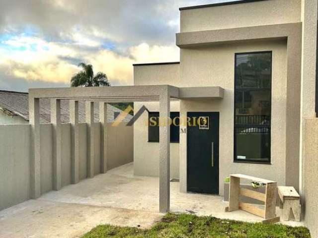 Casa com 3 quartos à venda na Rua João Antônio Trevisan, São Dimas, Colombo, 65 m2 por R$ 379.900