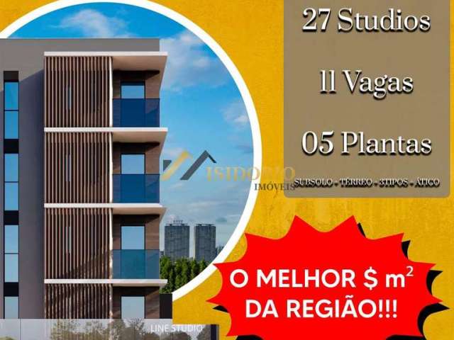 Oportunidade! studio no água verde, próx. ligga arena