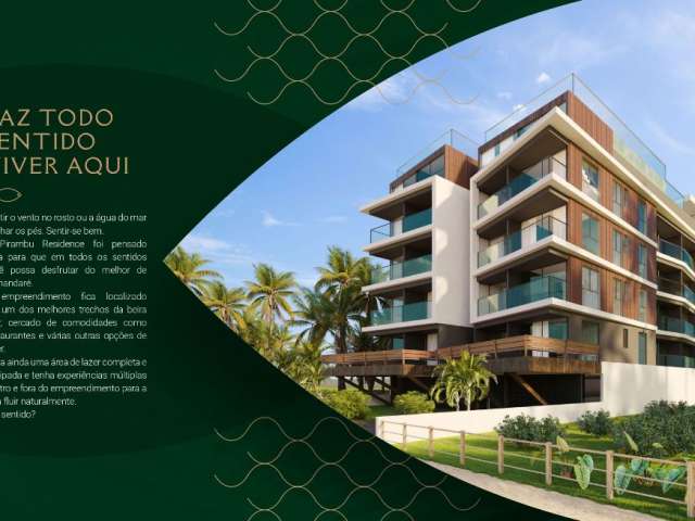 Pé na Areia - Studio, 1, 2 e 3 Quartos - R$ 258.000