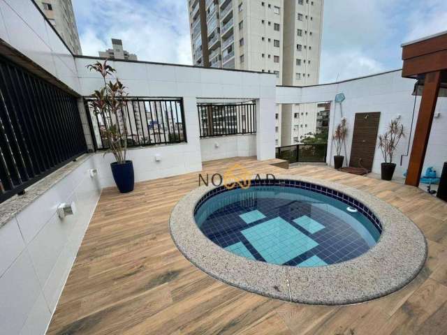 Cobertura com 3 dormitórios à venda, 210 m² por R$ 960.000,00 - Praia do Tombo - Guarujá/SP