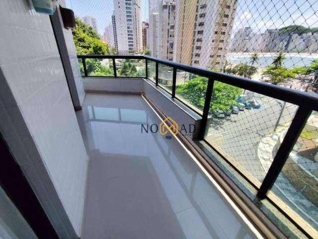 Apartamento com 3 dormitórios à venda, 100 m² por R$ 850.000,00 - Praia das Astúrias - Guarujá/SP