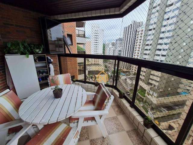 Apartamento com 4 dormitórios à venda, 198 m² por R$ 950.000 - Praia das Astúrias - Guarujá/SP