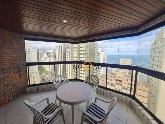 Apartamento com 4 dormitórios à venda, 198 m² por R$ 1.200.000 - Praia das Astúrias - Guarujá/SP