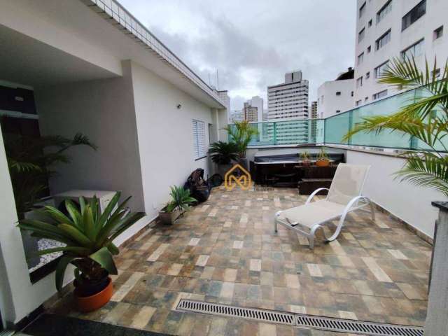 Cobertura com 2 dormitórios à venda, 163 m² por R$ 890.000 - Praia das Astúrias - Guarujá/SP