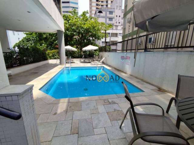 Apartamento com 3 dormitórios para alugar, 96 m² por R$ 4.800/mês - Praia das Astúrias - Guarujá/SP