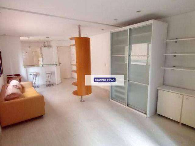 Studio com 1 dormitório para alugar, 42 m² por R$ 1.800/mês - Higienópolis - São Paulo/SP