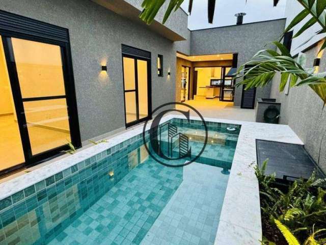 Casa com 3 dormitórios à venda, 176 m² por R$ 1.350.000,00 - Condomínio Residencial Flores - Votorantim/SP