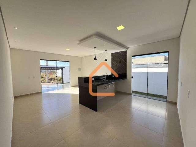 Casa com 3 dormitórios à venda, 82 m² por R$ 465.000,00 - Parque Real - Pouso Alegre/MG