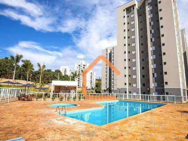 Apartamento com 2 dormitórios à venda, 53 m² por R$ 260.000,00 - Santa Edwiges - Pouso Alegre/MG