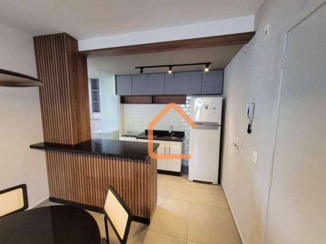 Apartamento com 1 dormitório à venda, 49 m² por R$ 229.000 - Inconfidentes - Pouso Alegre/MG