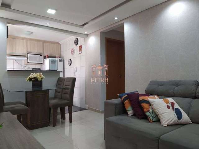 Apartamento com 2 dormitórios à venda, 46 m²