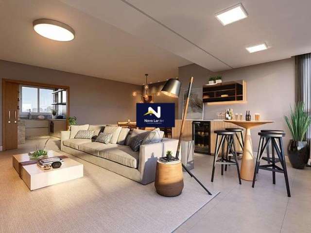 Apartamento com 128 m², 4 quartos, 3 vagas e lazer no Buritis