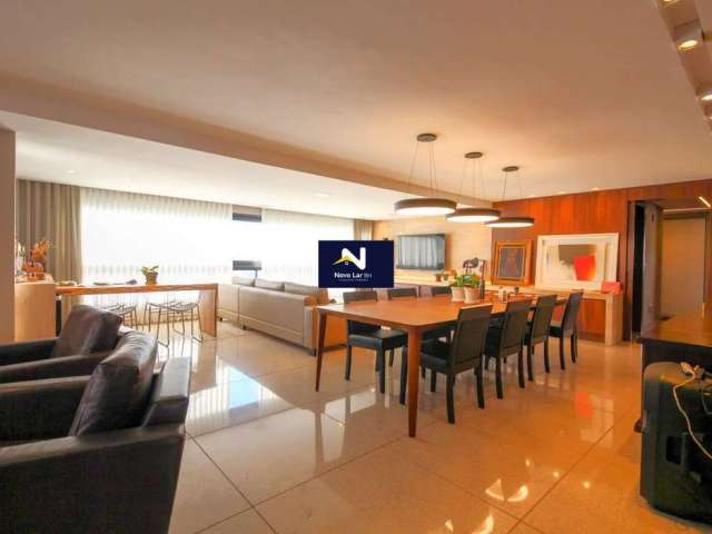 Apartamento 197m², 4 quartos, 2 suites, 4 vagas com lazer no Belvedere