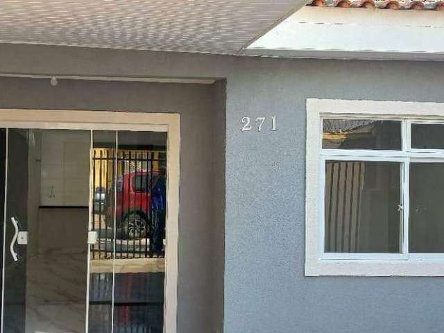 Casa á venda dentro de condomínio com 2 quartos no bairro Estados em Fazenda Rio Grande - PR