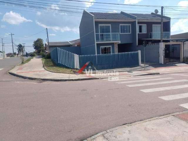 Sobrado de esquina á venda com 3 quartos no bairro Santa Terezinha em Fazenda Rio Grande - PR 