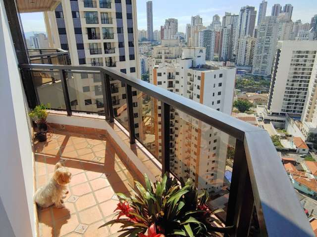 Excelente apto. de 135m2 Vila Regente Feijó, 3 dorms, 3 suítes