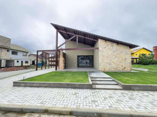 CONDOMÍNIO ÁGUAS DA SERRA | Casa à venda com 170m², 4 suítes e área gourmet. Bananeiras/PB