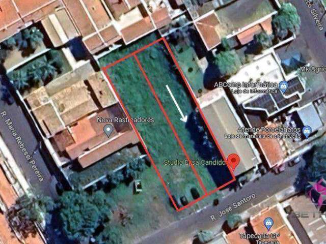 Terreno à venda, 583 m² por R$ 285.000,00 - Vila Santucci - Leme/SP