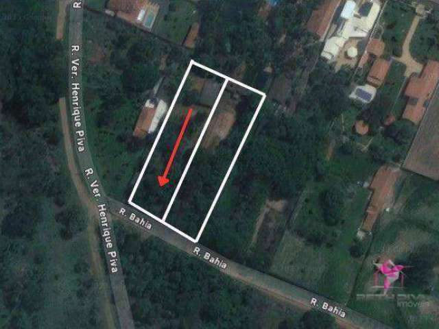 Terreno à venda, 1500 m² por R$ 220.000,00 - Parque Santa Julieta - Santa Cruz da Conceição/SP