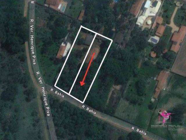 Terreno à venda, 1500 m² por R$ 220.000,00 - Parque Santa Julieta - Santa Cruz da Conceição/SP