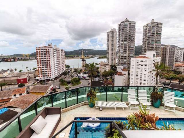 Cobertura à venda, 700 m² por R$ 3.500.000,00 - Ponta da Praia - Santos/SP