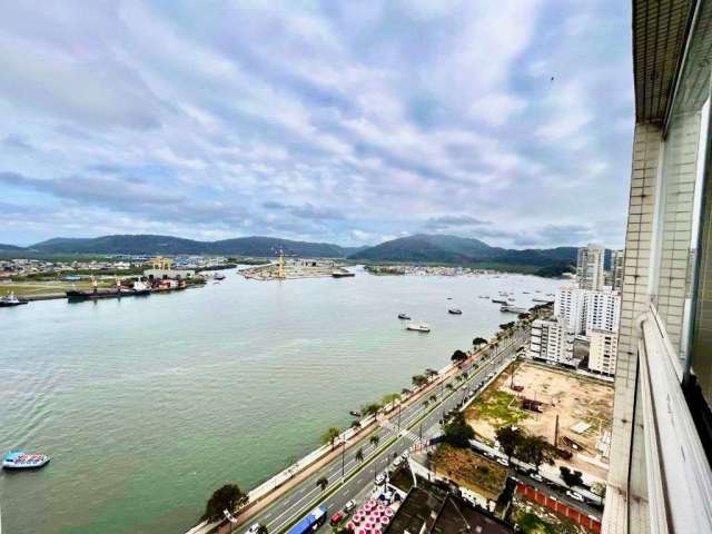 Apartamento com 3 dormitórios à venda, 189 m² por R$ 2.873.000,00 - Ponta da Praia - Santos/SP