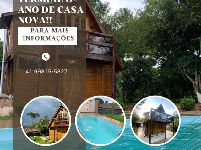 Casa Rural para Venda em Piraquara, Vila São Tiago, 2 dormitórios, 2 banheiros, 3 vagas